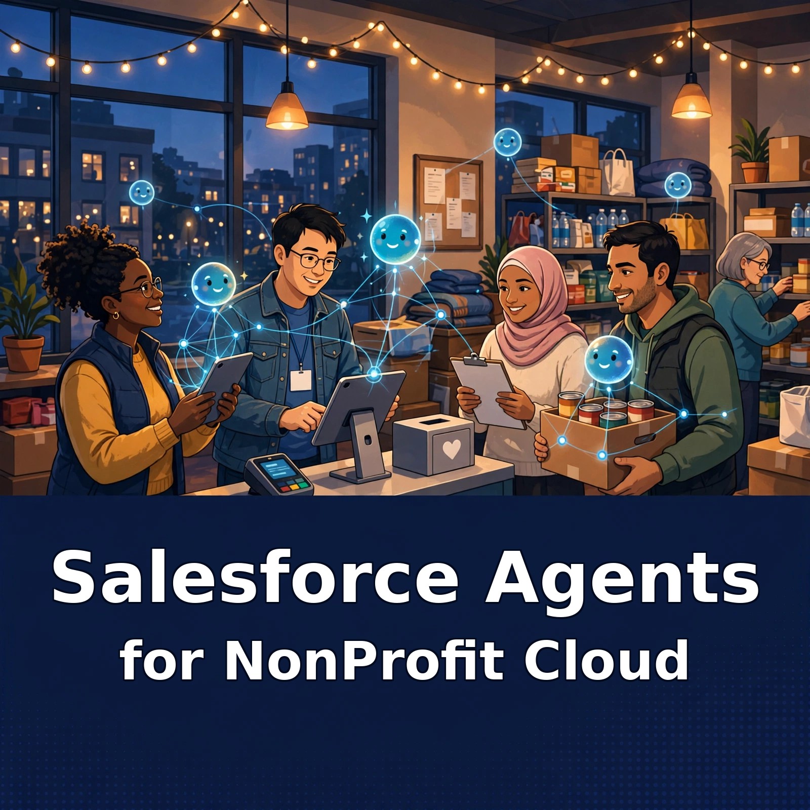 Salesforce Agents for Nonprofit Cloud